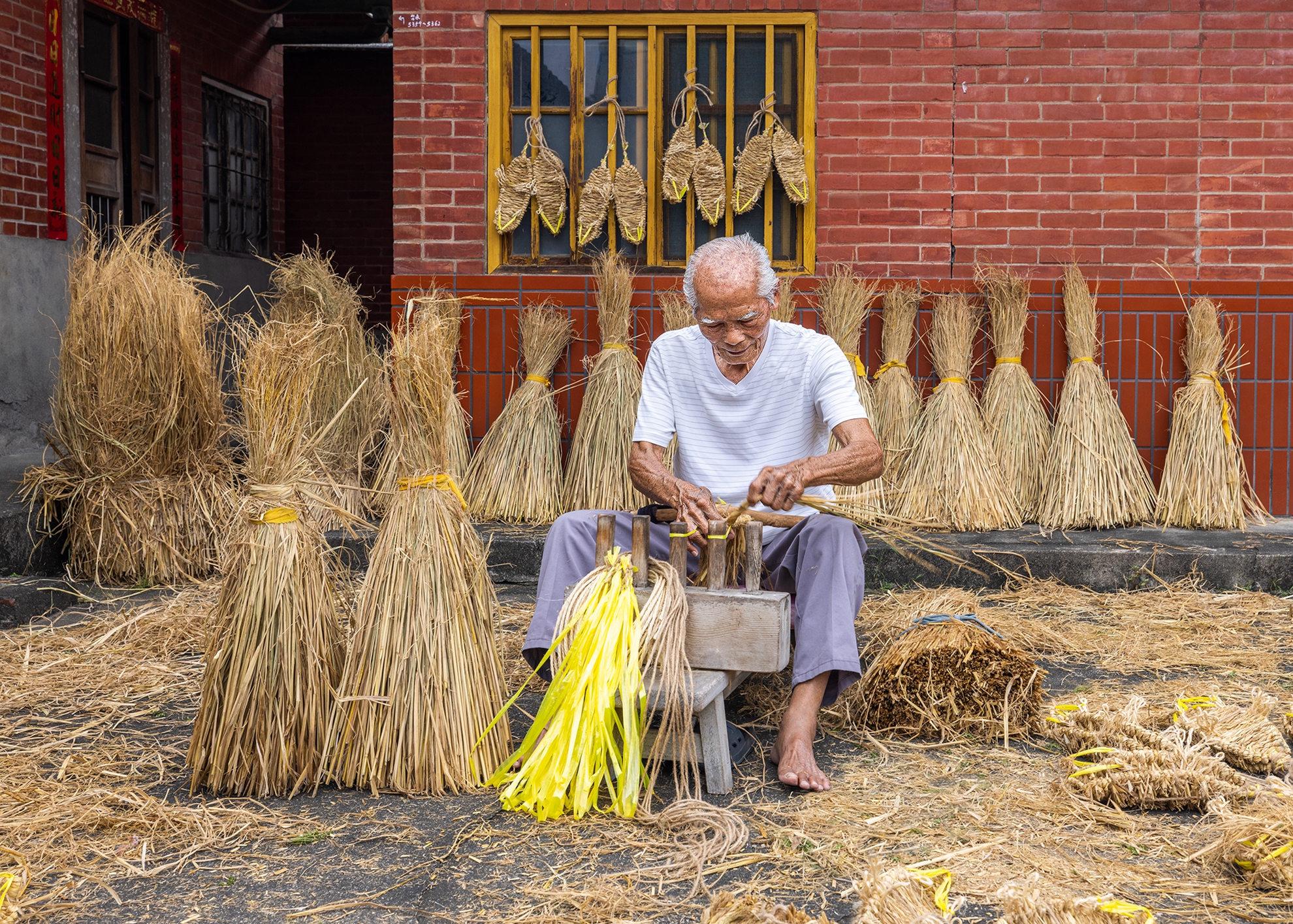 04.優選.製草鞋 8楊泔泉